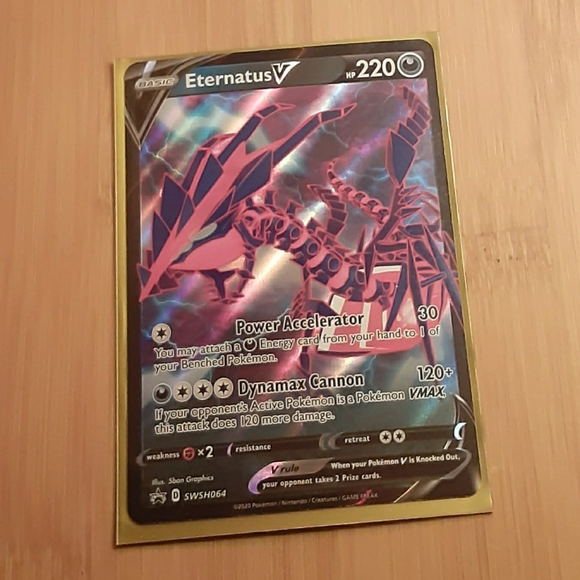 Pokemon Eternatus Collector's Card - VGC